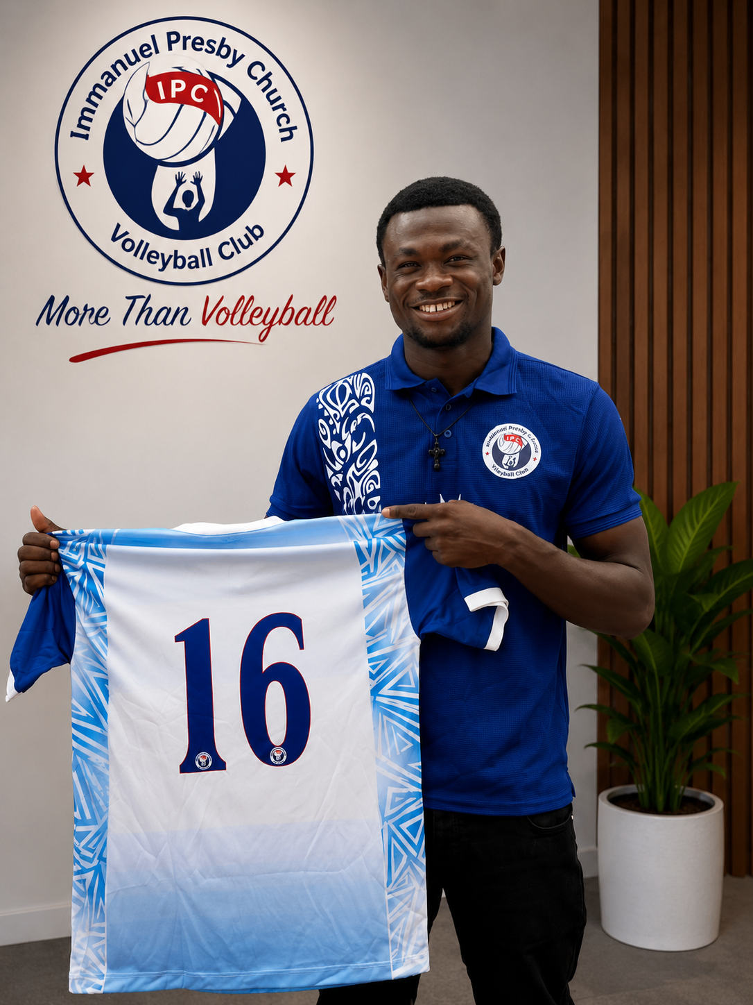 Stephen Wiafe Okyere unveiled with the Number 16 jersey
