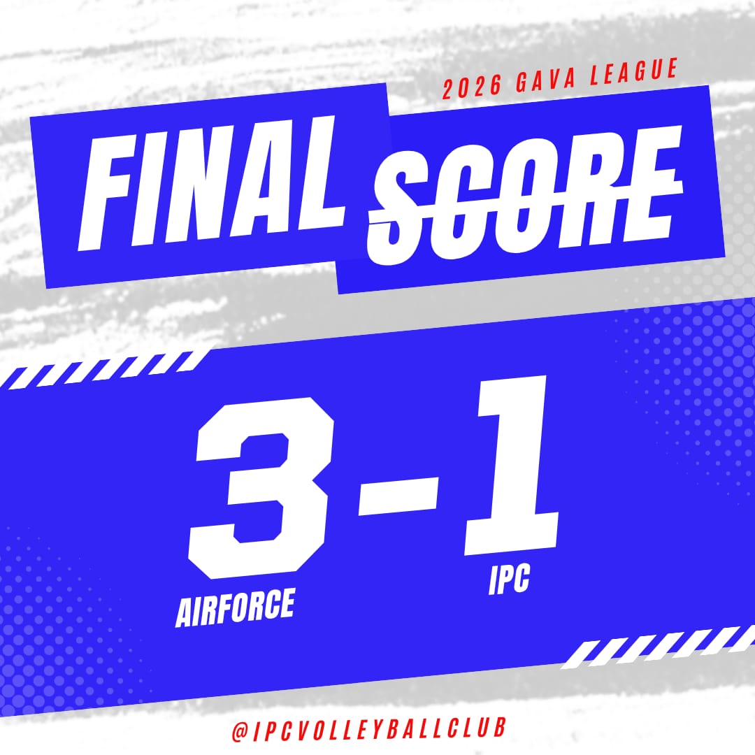 Air Force Defeat IPC Volleyball Club 3–1 in Rain-Interrupted League Encounter