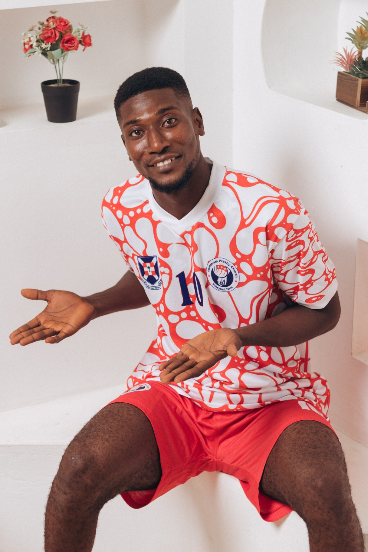 IPC player, red kit portrait