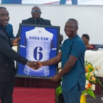The official presentation moment