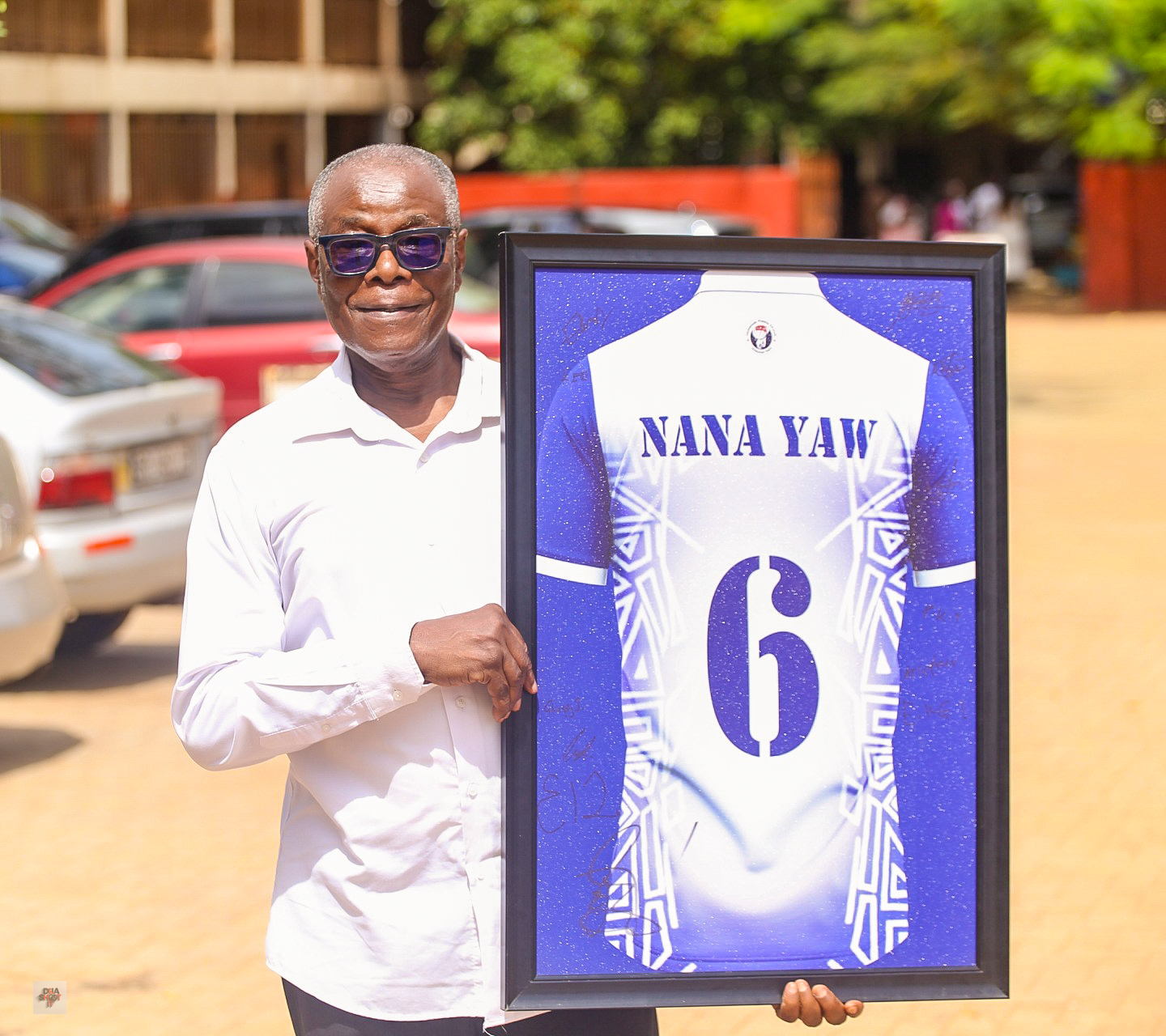 The signed Number 6 jersey, a lasting symbol of his legacy