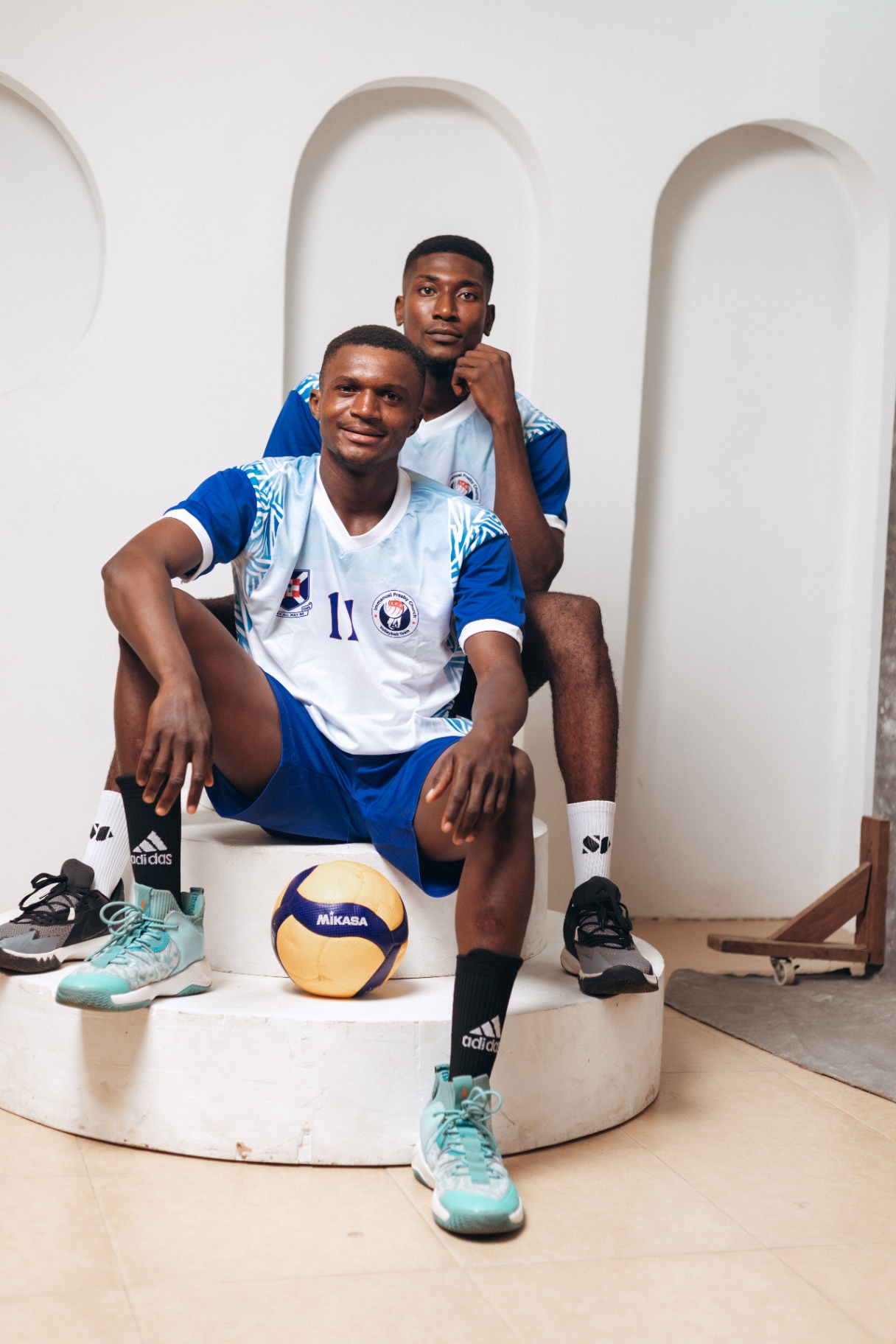 IPC players, studio portrait