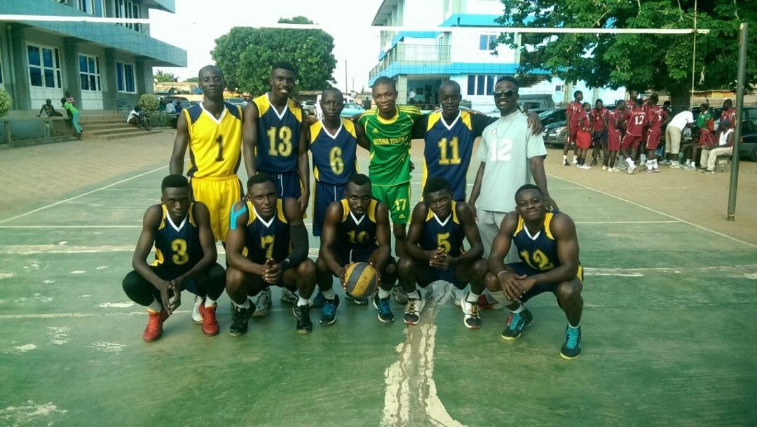 Volleyball team photograph from Ransford Nketiah Amoah’s playing journey